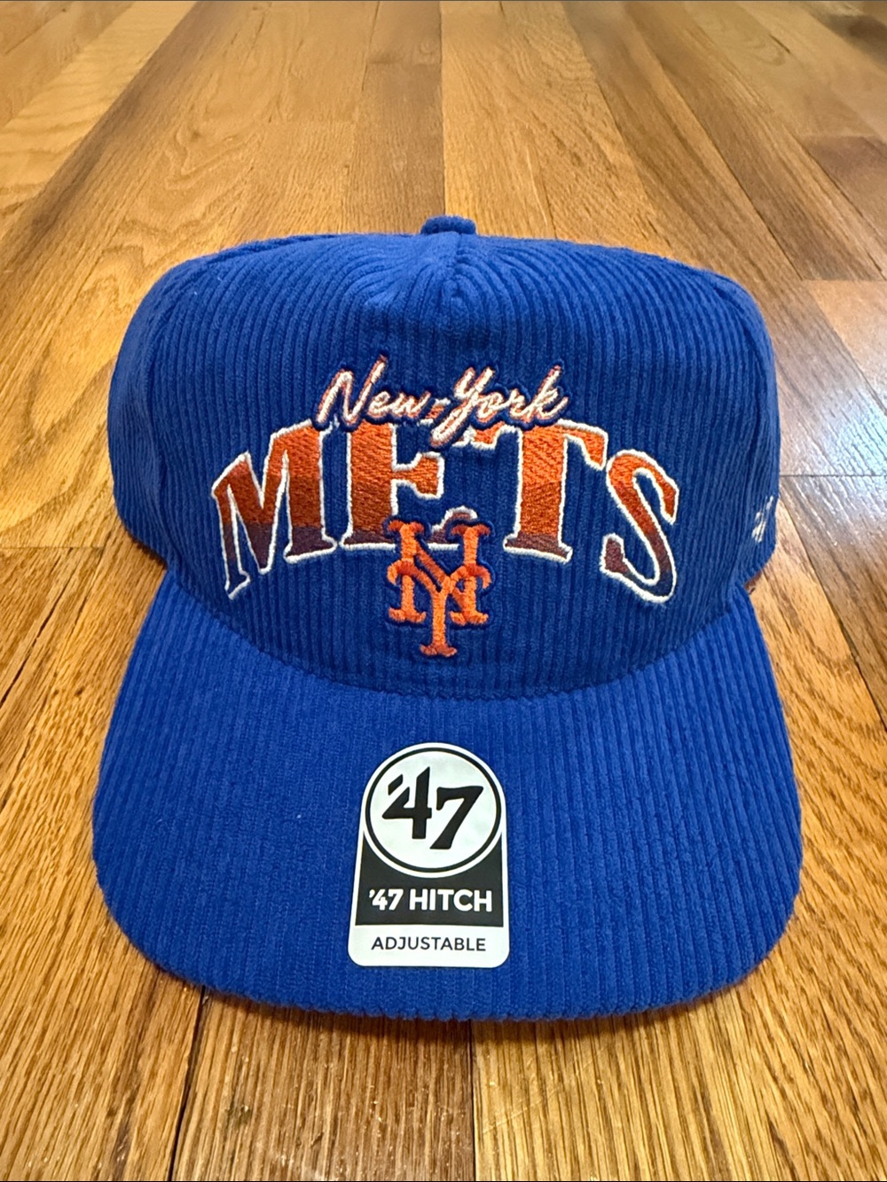 '47 New York Mets Corduroy Strapback Hat